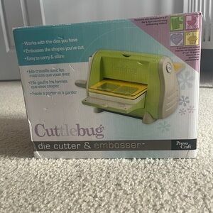 Cuttlebug Green Die Cutter & Embosser by Provo Craft